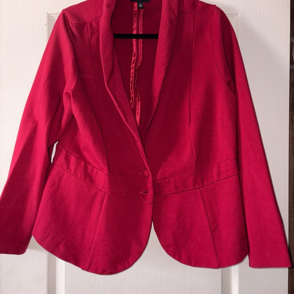torrid Fuchsia Tailored Blazer Jacket